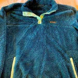 Blue Columbia pullover size 1x